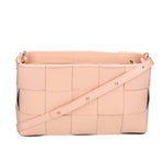 Borsa a tracolla da donna 100% vera pelle MYB-7057-SS-ROSA+BEIGE My Best Bag