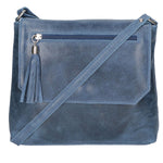 Carol Borsa a tracolla da donna Vera pelle 10035-BLUJEANS Gave Lux