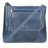 Carol Borsa a tracolla da donna Vera pelle 10035-BLUJEANS Gave Lux