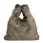 Valenza Borsa a mano da donna Vera pelle 6708-GRIGIO Gave Lux