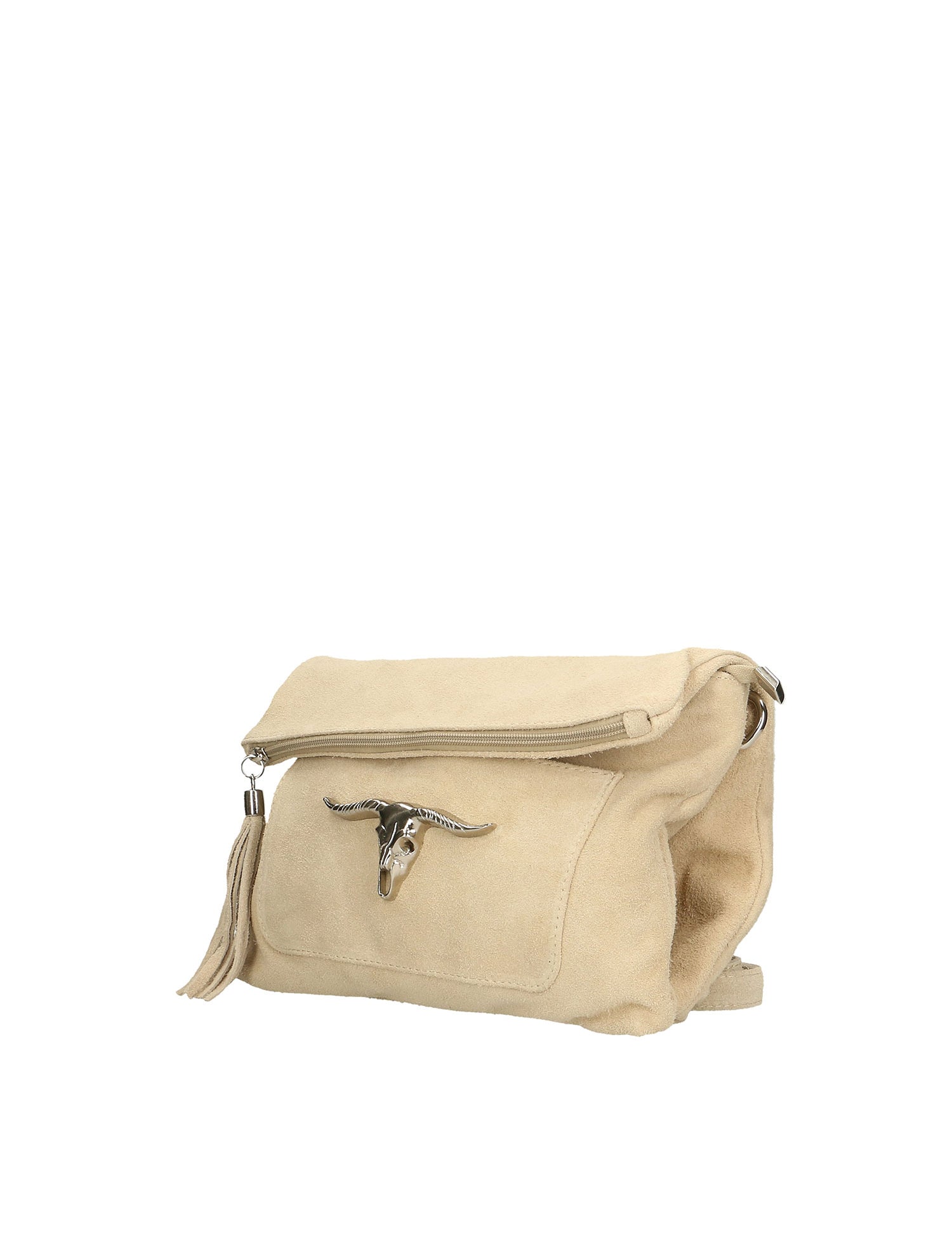 Valencia Borsa a tracolla da donna Vera pelle 8651-BEIGE Gave Lux