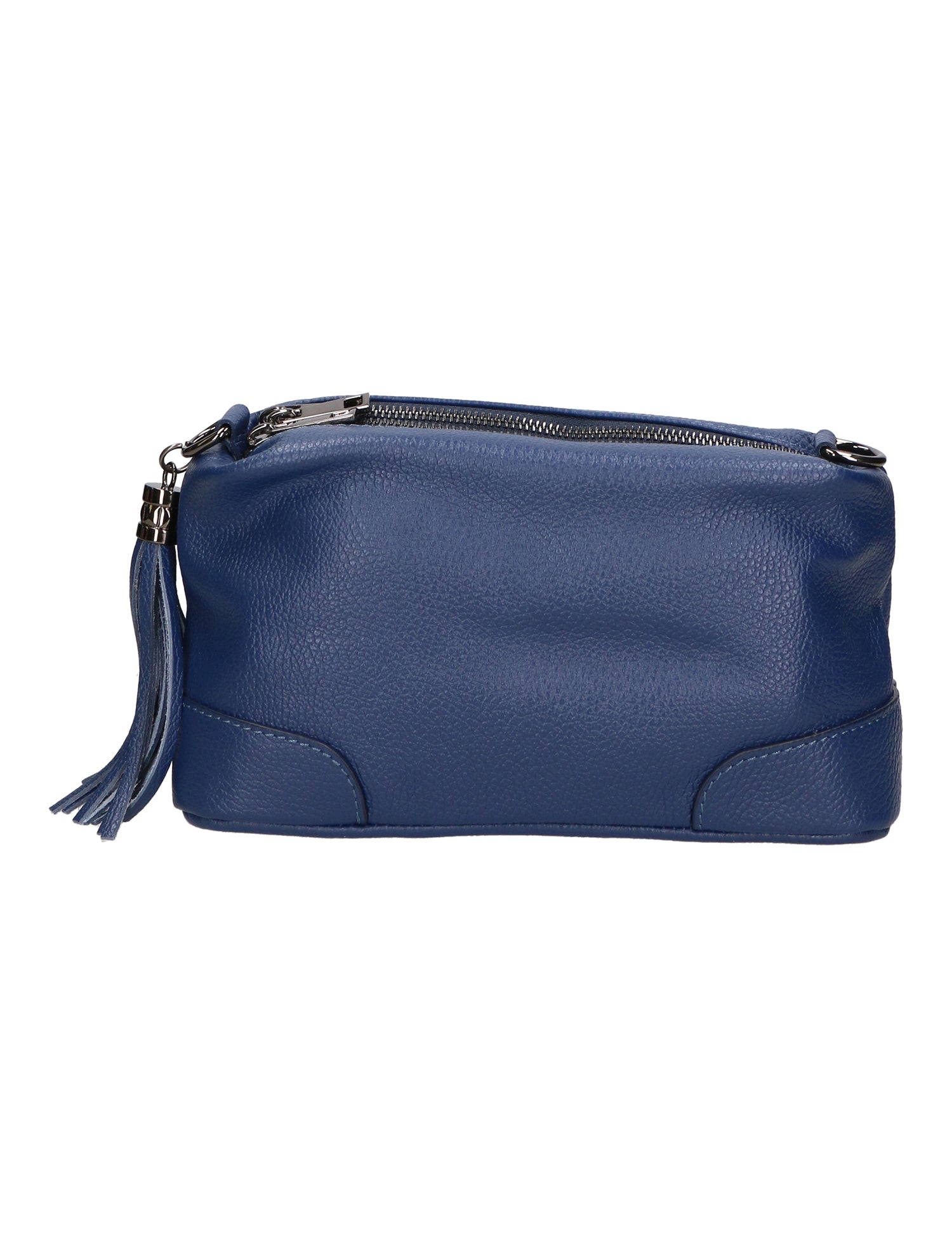 Lidia Borsa a mano da donna Vera pelle 06513-BLU Gave Lux