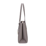 Borsa a Spalla in 100% Pu Vegan Leather Grigio