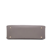 Borsa a Spalla in 100% Pu Vegan Leather Grigio