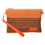 Pochette da donna in paglia Made in Italy MYB-05375-SS-ARANCIO STRAW My Best Bag