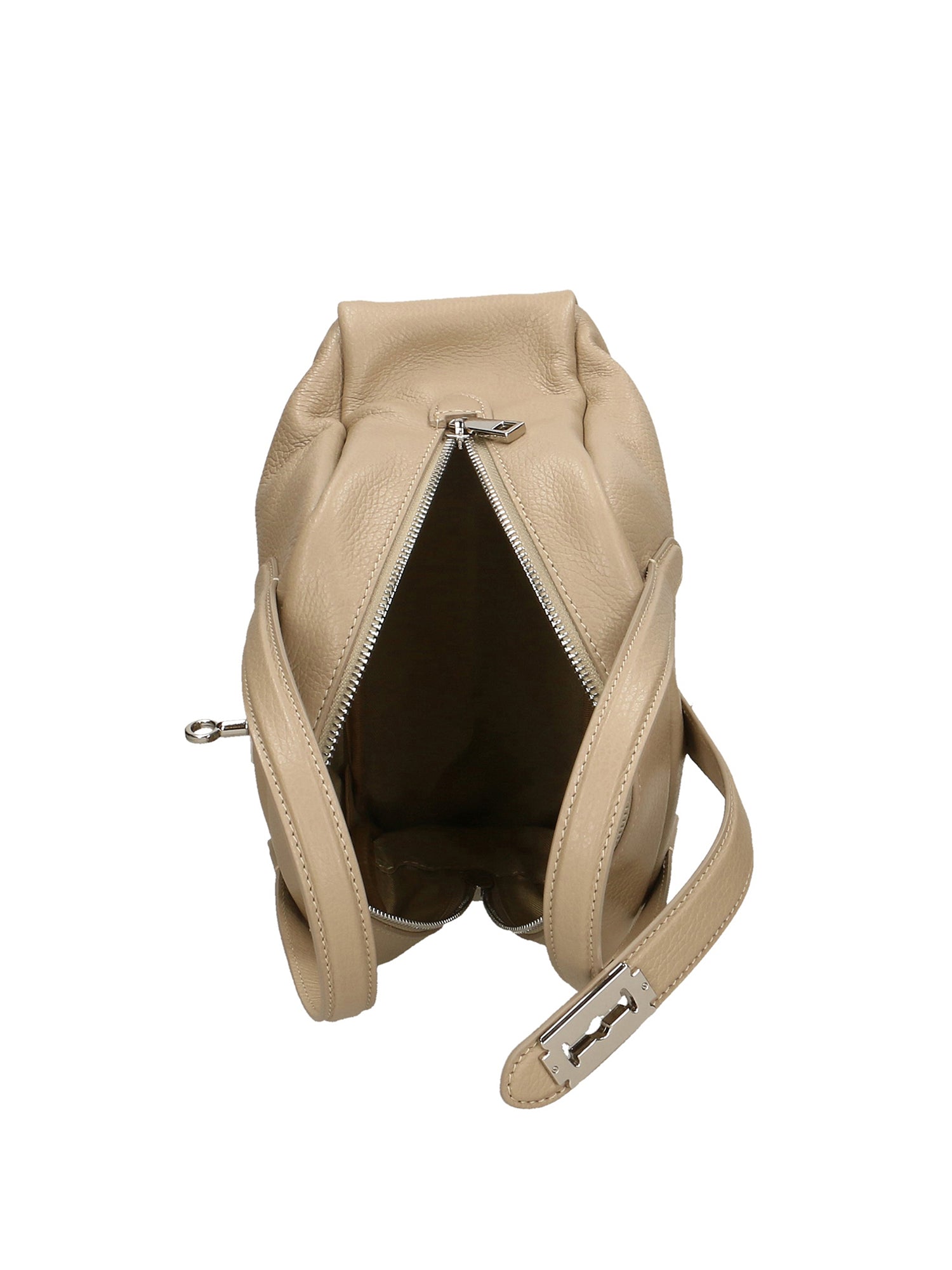Orietta Borsa a mano da donna Vera pelle 01669-D05 CAPPUCCINO CAPUCHIN Gave Lux