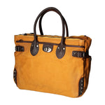 Melissa Borsa a tracolla unisex Canvas e pelle ZG3001-CUOIO COGNAC Gave Lux