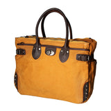 Melissa Borsa a tracolla unisex Canvas e pelle ZG3001-CUOIO COGNAC Gave Lux