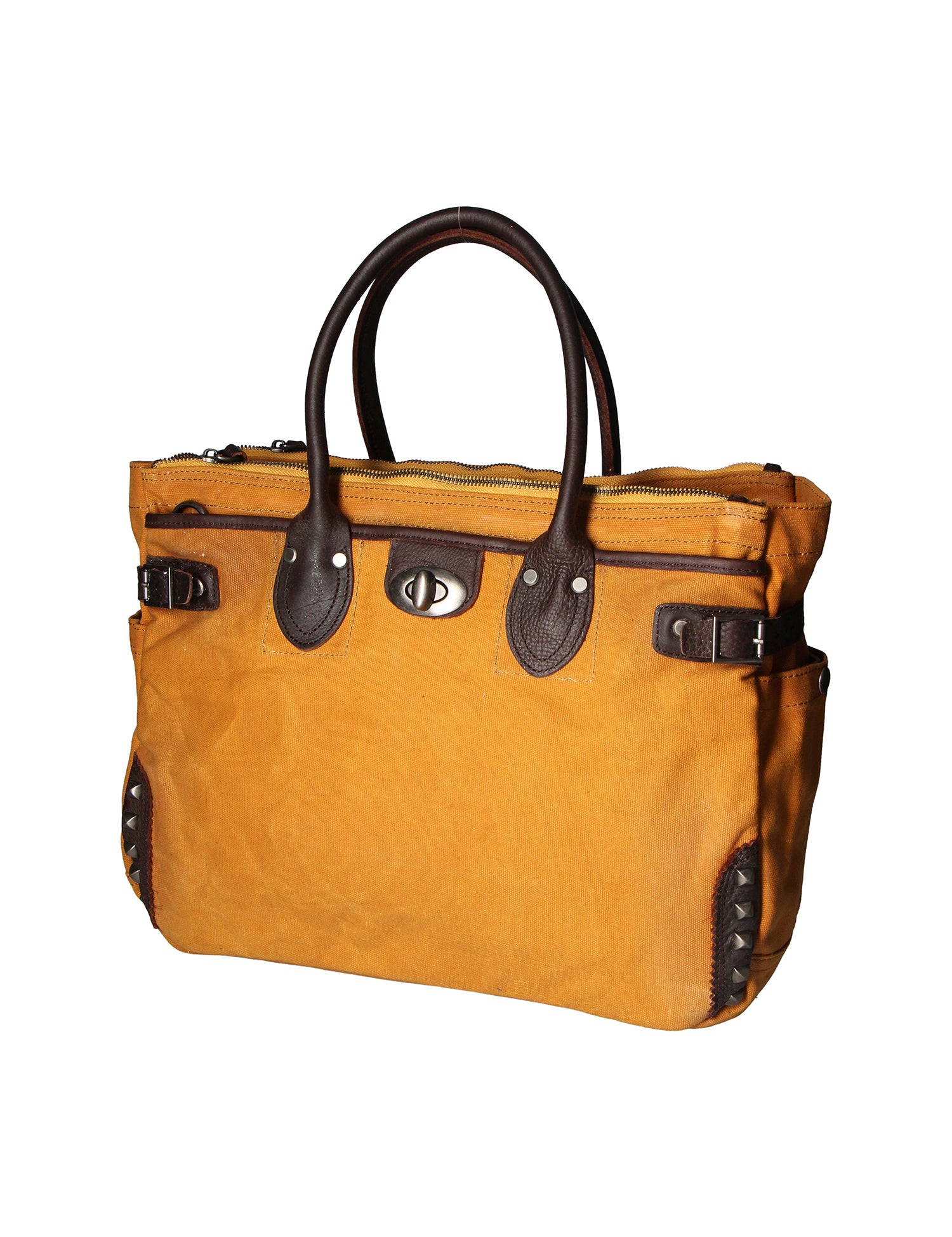 Melissa Borsa a tracolla unisex Canvas e pelle ZG3001-CUOIO COGNAC Gave Lux