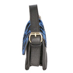 Aleide Borsa a mano da donna Vera pelle 04858-LEO G BLU Gave Lux
