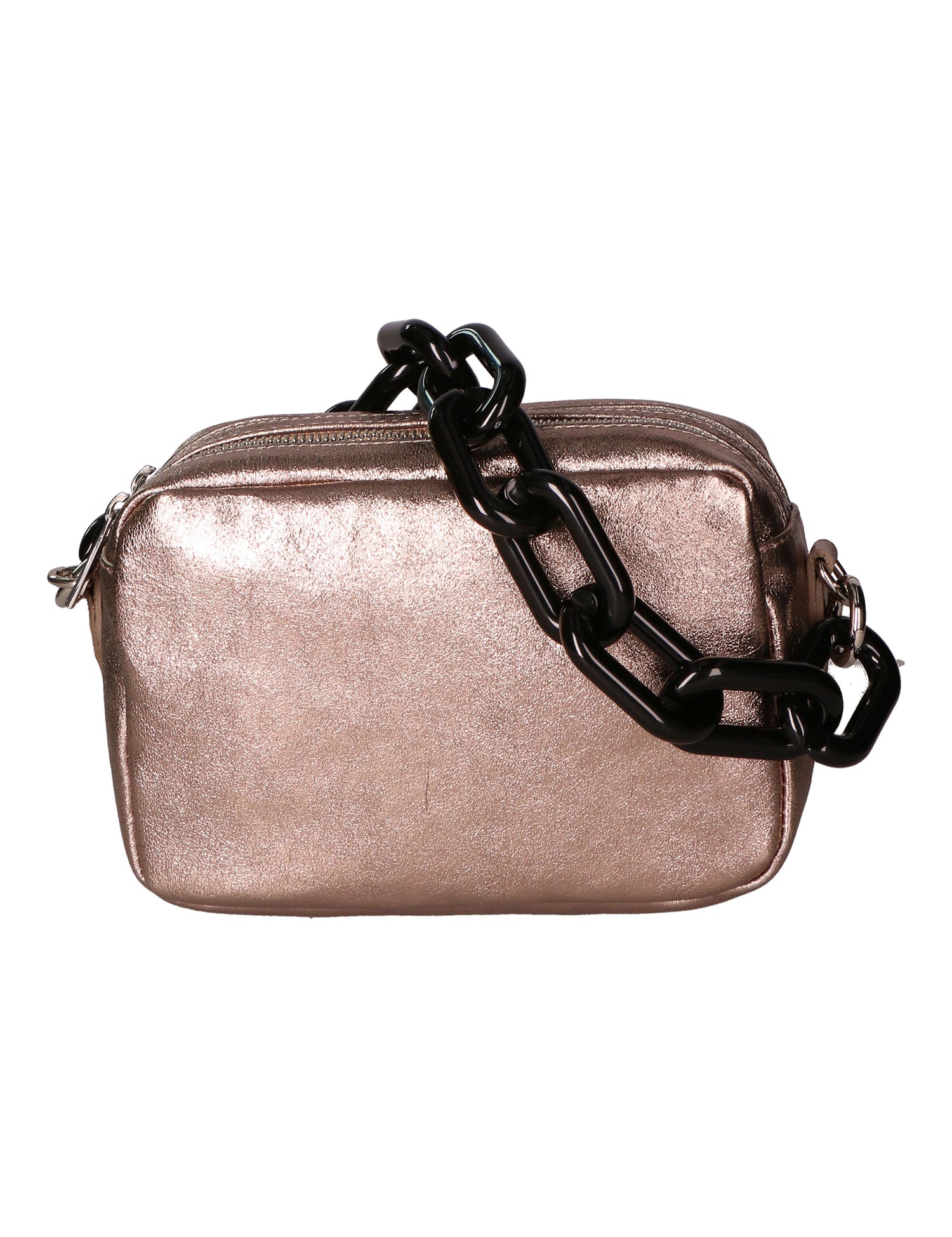 Barbara Borsa a spalla da donna Vera pelle 05706-L005 BRONZO Gave Lux