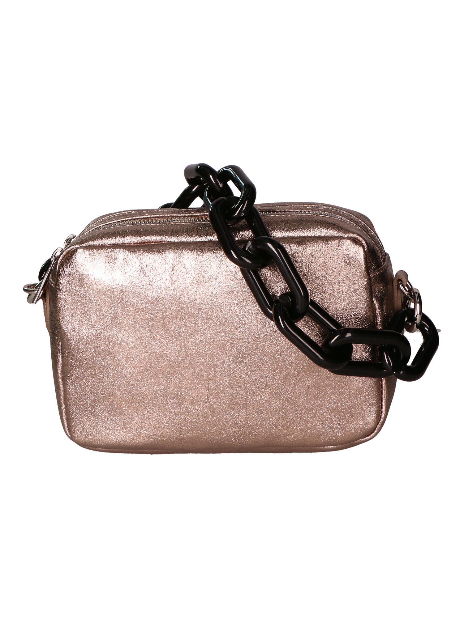 Barbara Borsa a spalla da donna Vera pelle 05706-L005 BRONZO Gave Lux