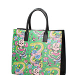 Borsa a mano da donna Vera pelle ruga JR-W-1031-BLACK-POP John Richmond