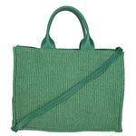 Borsa a mano da donna Misto pelle e tessuto MYB-05117-SS-524+S107 GIADA My Best Bag
