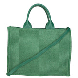 Borsa a mano da donna Misto pelle e tessuto MYB-05117-SS-524+S107 GIADA My Best Bag