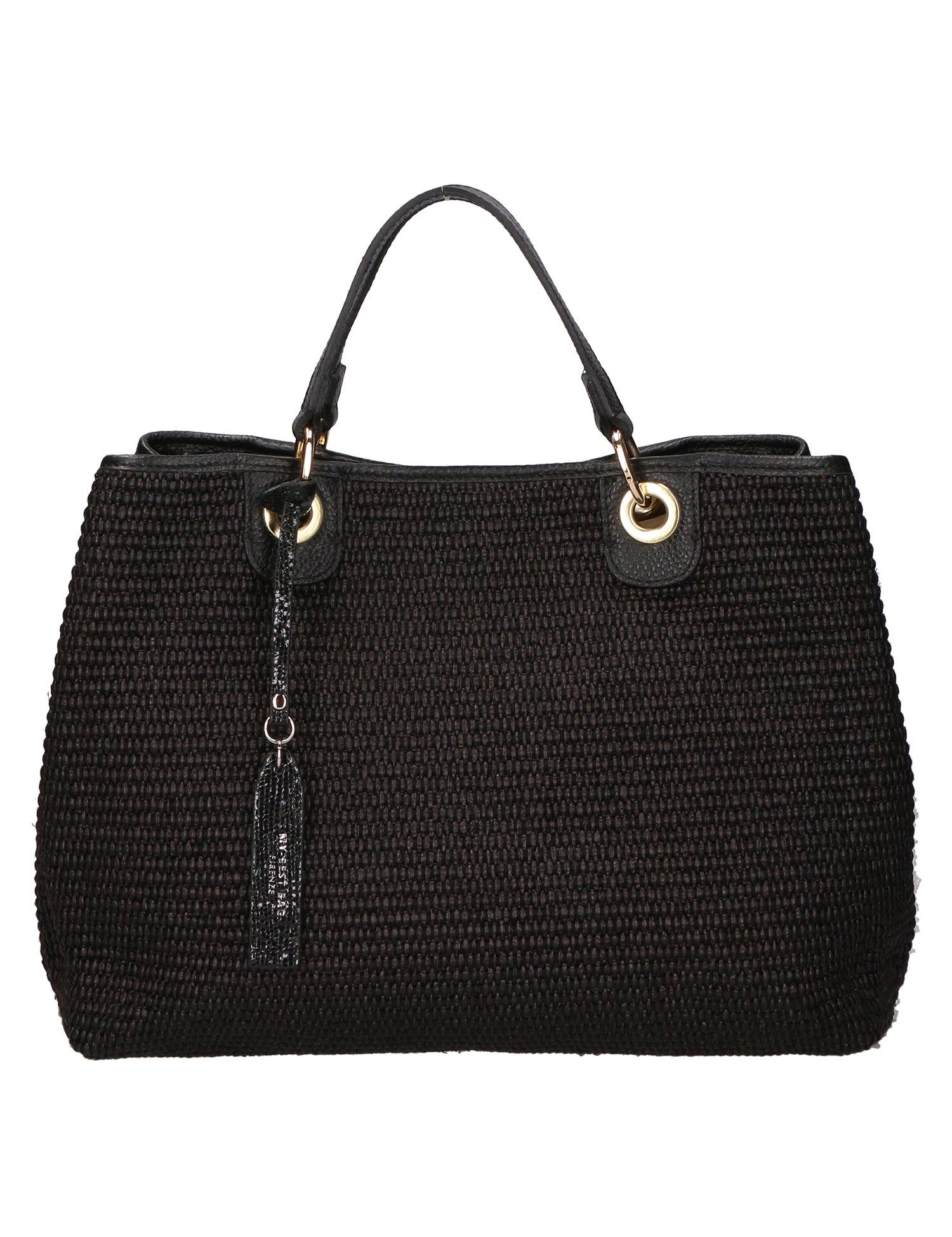 Borsa a mano da donna Paglia & Pelle MYB-05168-SS-13+D28 NERO My Best Bag