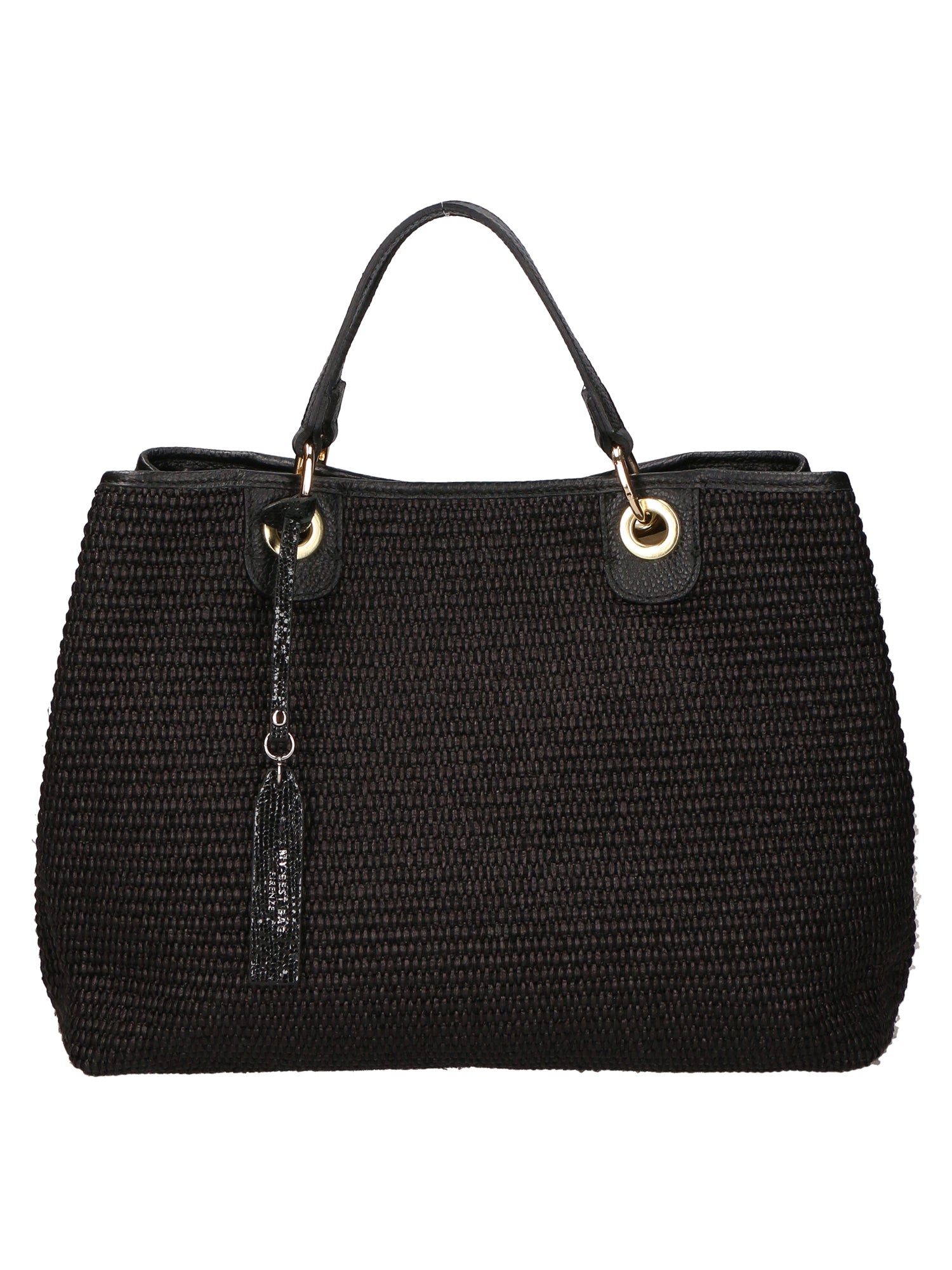 Borsa a mano da donna Paglia & Pelle MYB-05168-SS-13+D28 NERO My Best Bag