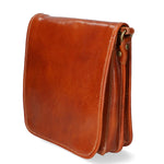 Fiamma Borsa a tracolla da donna Vera pelle 9109-TMORO DARK BROWN Gave Lux