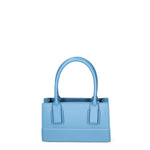 Borsa a mano da donna 100% Pvc FLAT-ENJOY-SUGAR BLUE - BRUSH CDF Marc Ellis