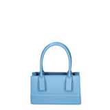 Borsa a mano da donna 100% Pvc FLAT-ENJOY-SUGAR BLUE - BRUSH CDF Marc Ellis