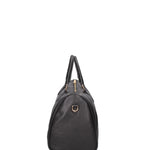 Borsa a mano da donna 100% vera pelle JR-W-1156-JRDO-BLACK + GOLD John Richmond
