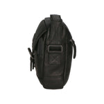 Borsa a tracolla da uomo Vera pelle RFID HILB-HT05-NERO Hill Burry