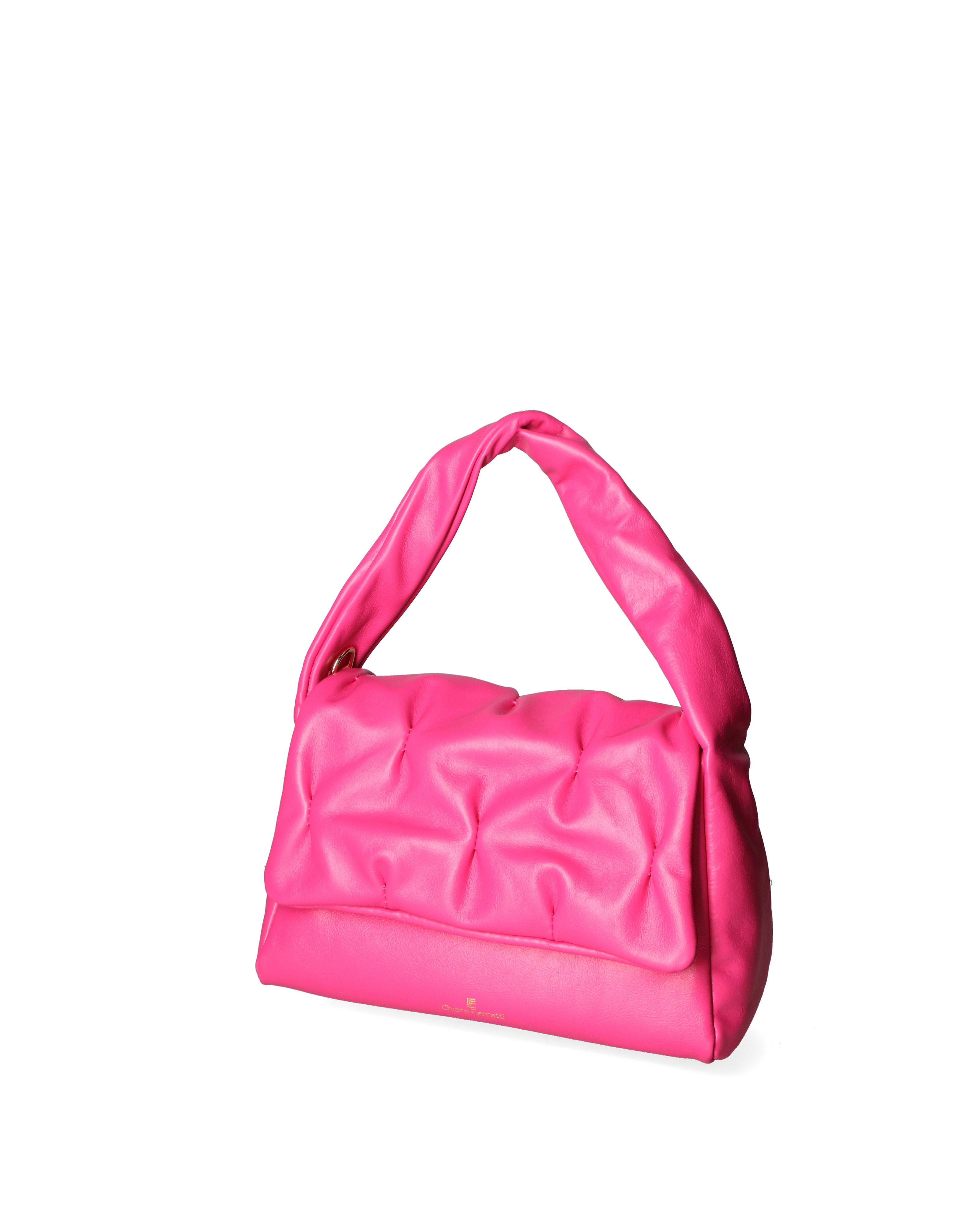 Edera Elite Borsa a spalla donna Vera pelle 04494-S02 FUXIA Chiara Ferretti