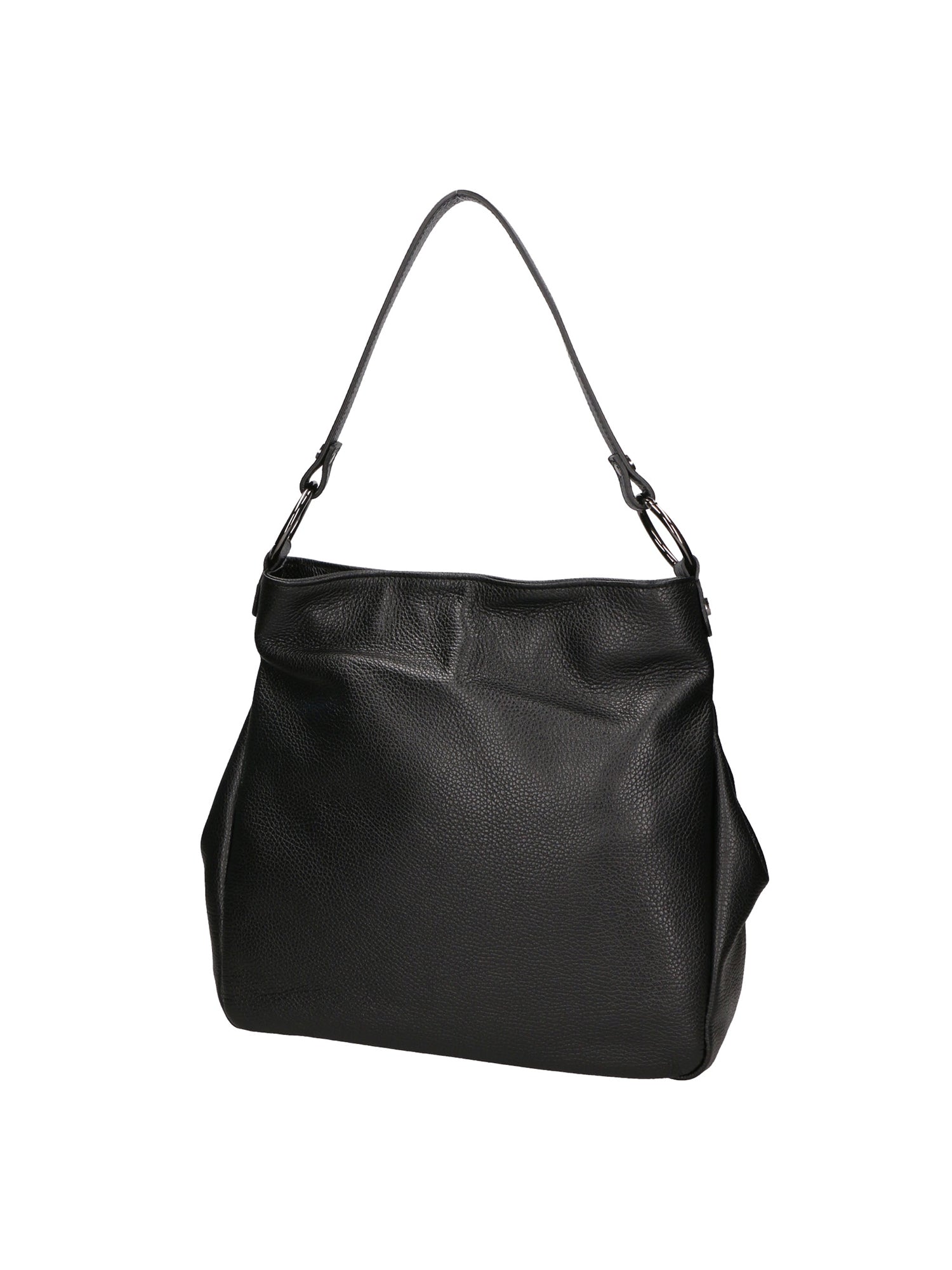 Bea Borsa a spalla da donna 100% pelle 05710-D28 NERO BLACK Gave Lux