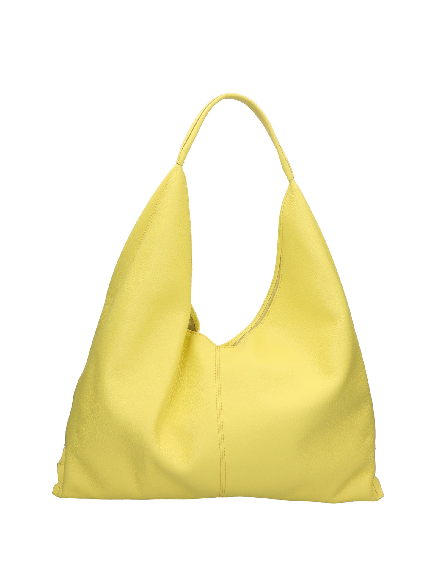 Ginger Borsa a spalla da donna Vera pelle 05788-D84 LIMONE Gave Lux