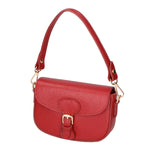 Viktoria Borsa a spalla da donna Vera pelle 06526-D10 ROSSO SCURO Gave Lux