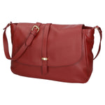 Veronica Borsa a spalla da donna Vera pelle 06519-D10 ROSSO SCURO Gave Lux