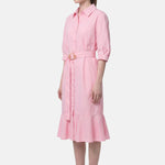 Vestito in Cotone Rosa