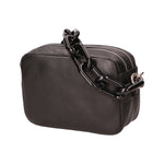 Barbara Borsa a spalla da donna Vera pelle 05706-D28 NERO BLACK Gave Lux