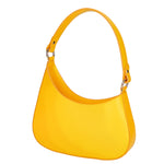 Amelie Borsa a spalla da donna 100% pelle 05254-GIALLO B04 Gave Lux