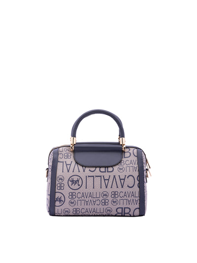 Borsa a bauletto da donna Ecopelle BC1371-BLU