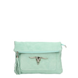 Valencia Borsa a tracolla da donna Vera pelle 8651-MARINA Gave Lux