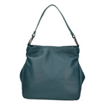 Bea Borsa a spalla da donna 100% pelle 05710-D33 PETROLIO Gave Lux