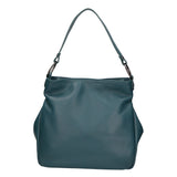 Bea Borsa a spalla da donna 100% pelle 05710-D33 PETROLIO Gave Lux