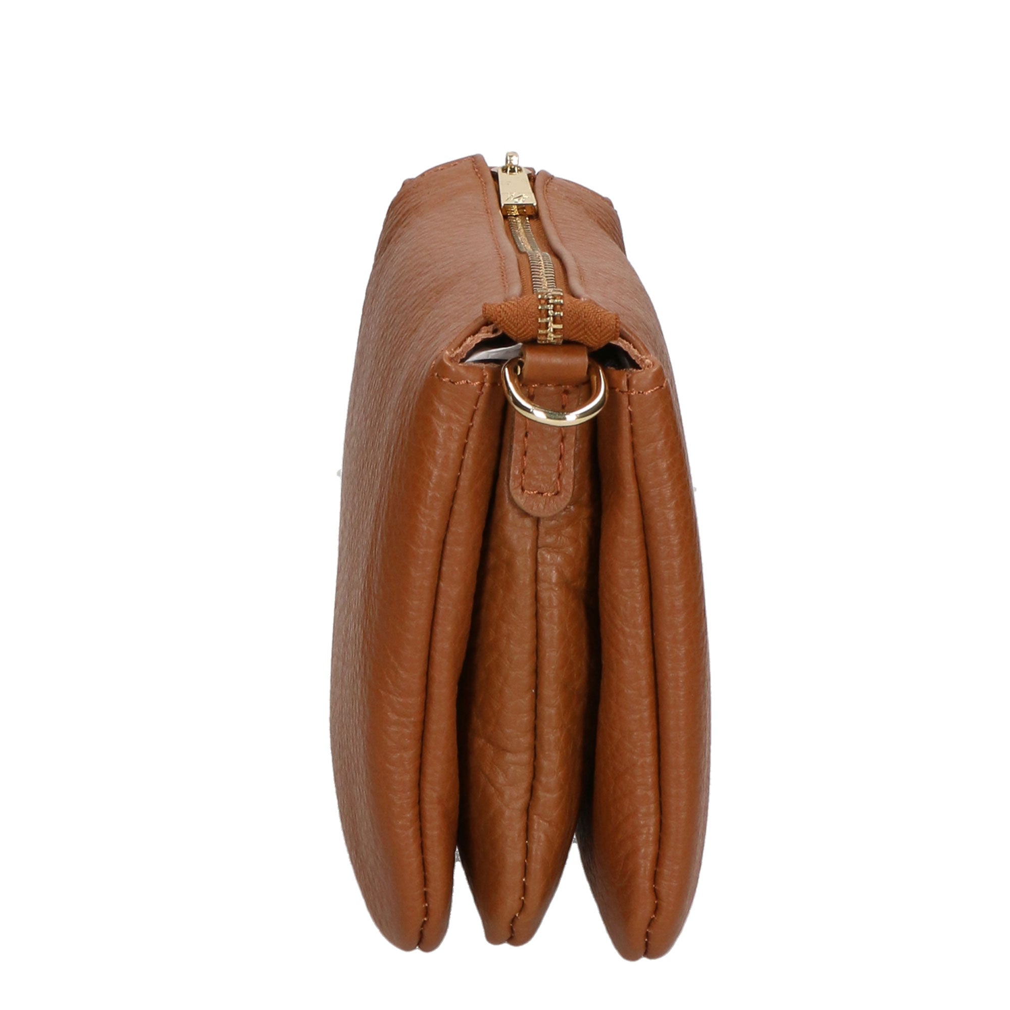 Borsa a tracolla da donna Vera pelle MYB-6054-FW-D19 CUOIO My Best Bag