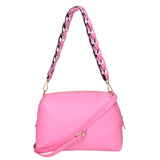 Livia Borsa a spalla da donna Vera pelle 06443-PINK Gave Lux