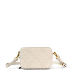 Borsa a tracolla da donna 100% pelle vegana PU GGB014CRM Gabriella G Firenze