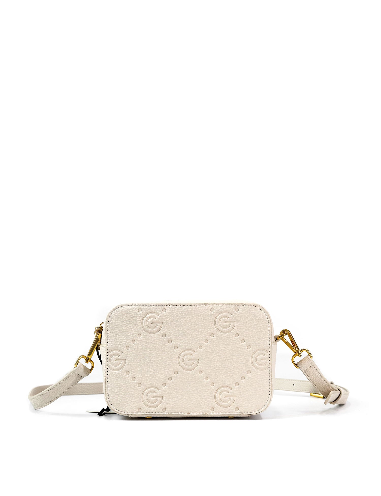 Borsa a tracolla da donna 100% pelle vegana PU GGB014CRM Gabriella G Firenze