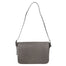 Azzurra Borsa a spalla da donna Vera pelle croco 05699-C27 GRIGIO SCURO Gave Lux