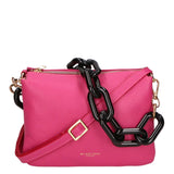 Borsa a spalla da donna Vera pelle italiana MYB-8020-FW-D02 FUXIA My Best Bag
