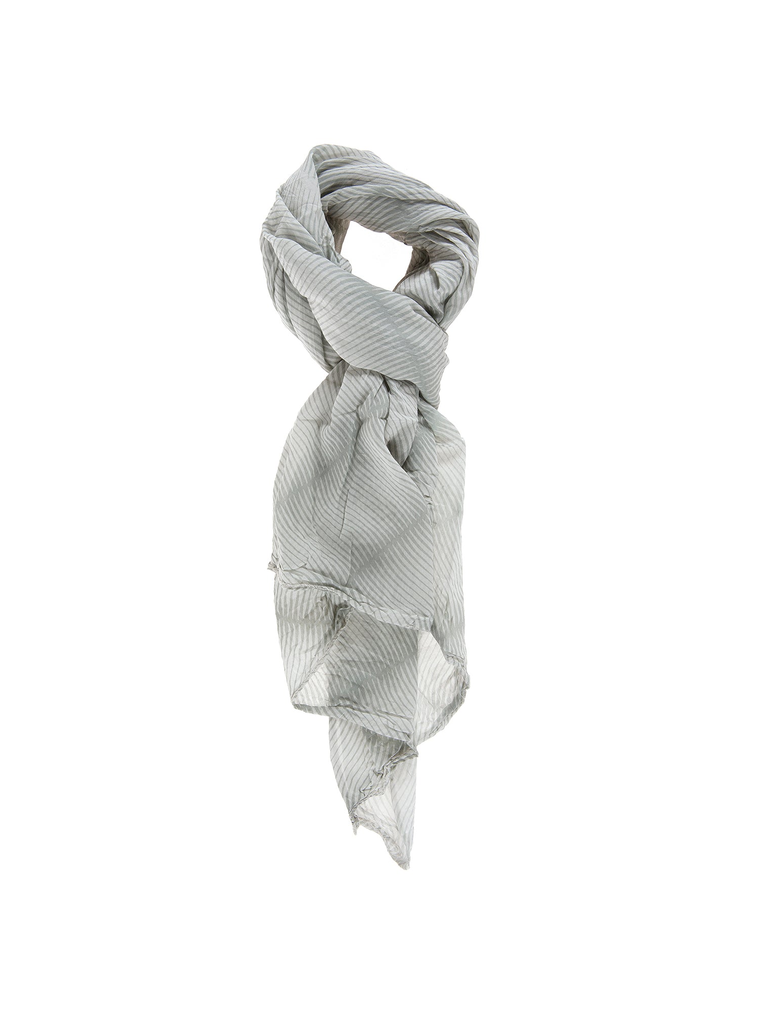 Silvia L2003-GRIGIO CHIARO Foulard unisex Cotone e Seta Gave Lux