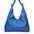 Borsa a spalla da donna 100% vera pelle 07156-D22 BLUETTE Viola Castellani