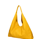 Women's Genuine Leather Hobo Bag Made in Italy 46x30x12 cm