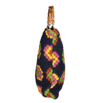 Luana Borsa a mano da donna Lana e vera pelle 04466-NERO Gave Lux