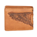 Portafoglio uomo in vera pelle RFID HILB-6404EAGLE-CUOIO Hill Burry