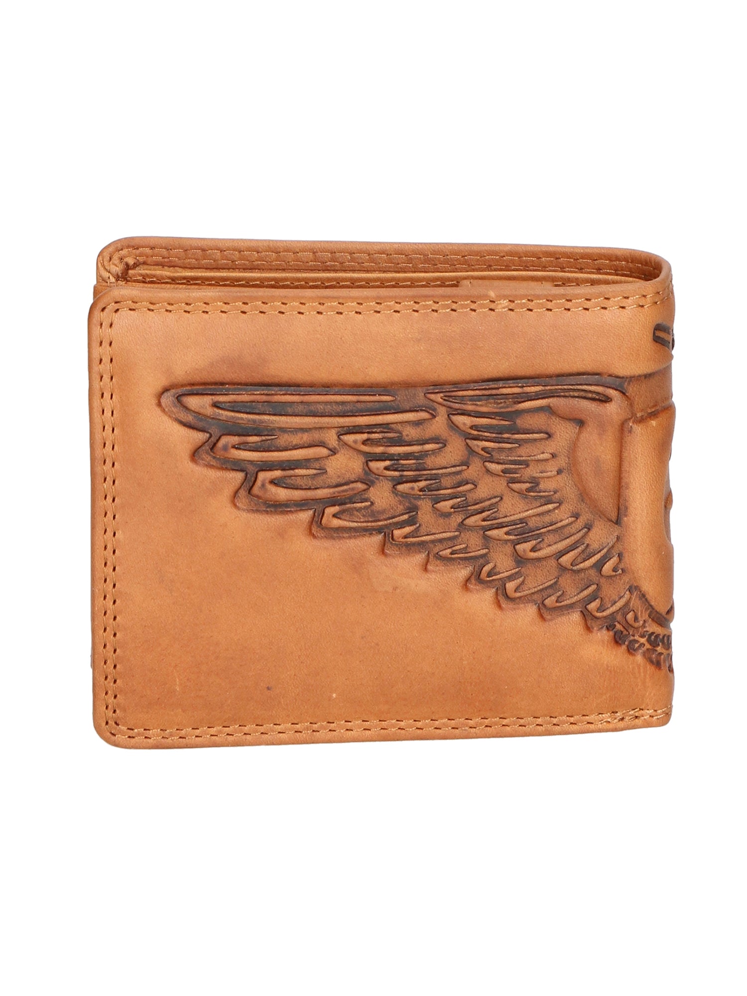 Portafoglio uomo in vera pelle RFID HILB-6404EAGLE-CUOIO Hill Burry